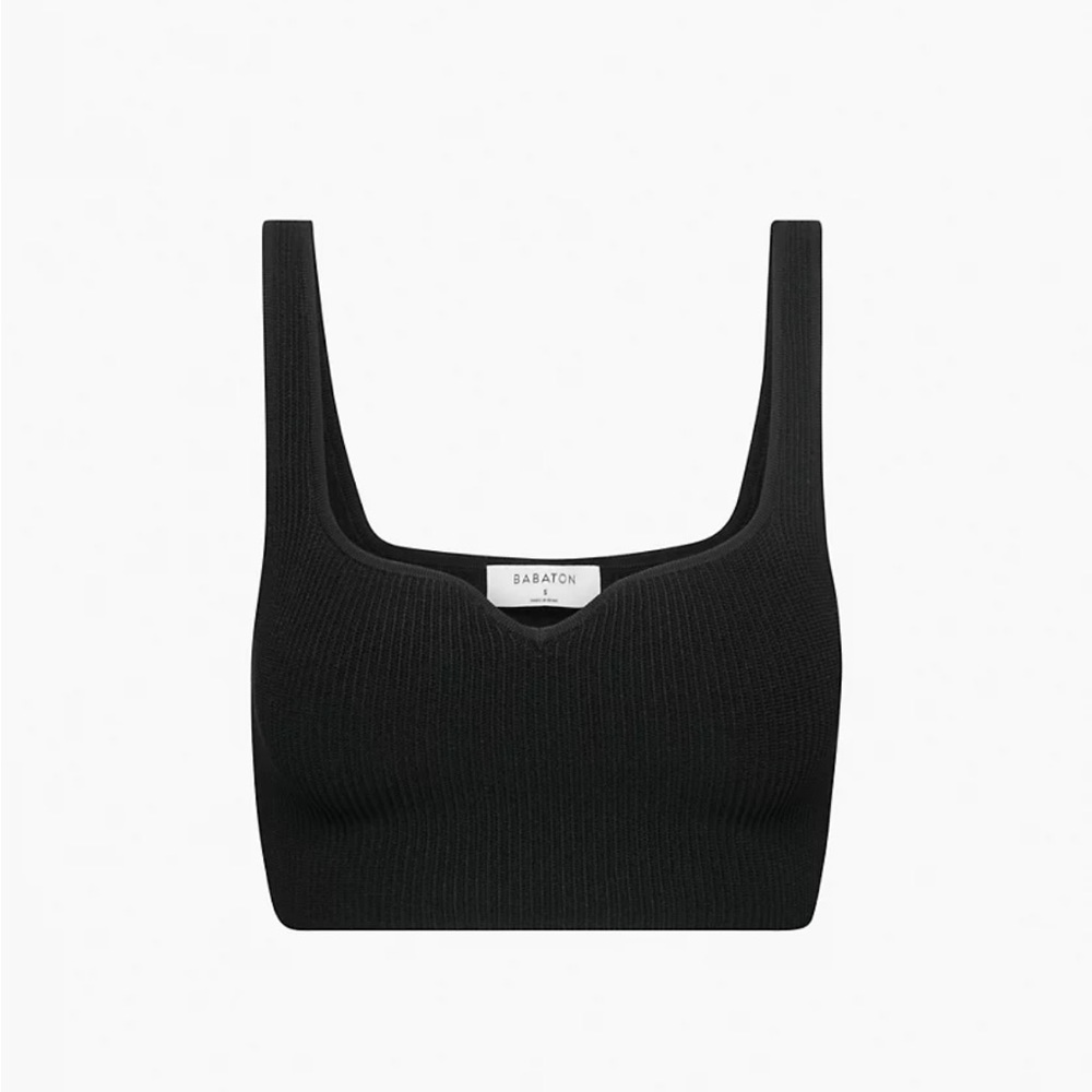 Babaton estelle sculpt knit top